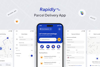 build courier shipment, parcel, fleet and logistics delivery saas management app