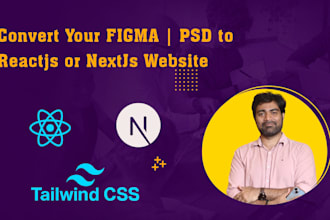 convert figma to  responsive angular react or app screens