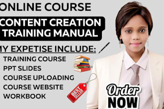 create course for business coaching, skills training online course manual course