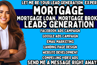 mortgage lead mortgage loan lead homeowner lead mortgage broker mortgage website