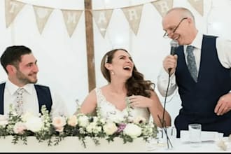 write father of the bride, groom wedding speech