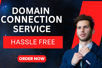 connect or transfer domain to shopify, wix, wordpress,squarespace