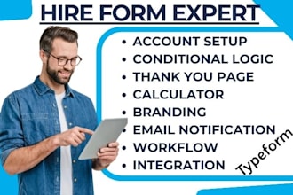 setup jotform typeform zoho form gravity form hubspot forms hotjar form tripetto