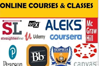 be your tutor for sophia and straighterline