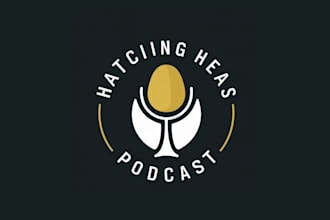 design magnificent educational podcast logo