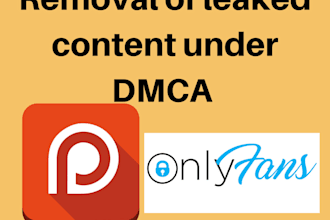 remove leaked onlyfans, patreon, stripchat content in just 12 hours under dmca