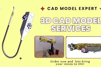 do 3d product design cad design cad product 3d cad solidworks fusion 360 blender