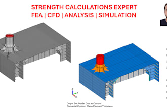 do fea structural strength analysis, engineering and calculation very quickly
