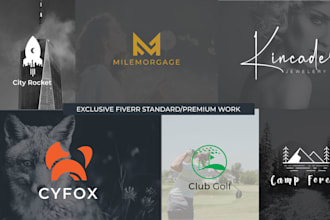 craft a trendy, clean, modern minimalist logo creation