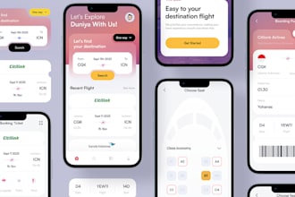 build ai booking app, ticket booking app, event ticket app, bus booking app