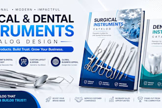 design surgical instruments catalog, brochure