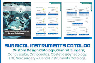 design surgical instruments catalog for brand