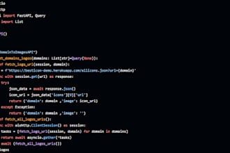 code flask, fastapi and django projects for you