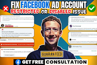 fix restriction or disable ad account and meta business suite issues
