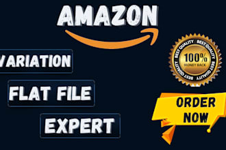 amazon listing product upload variation creation bulk upload a plus content SEO
