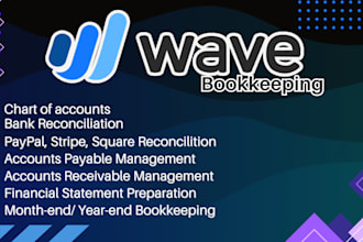 do bookkeeping in wave app