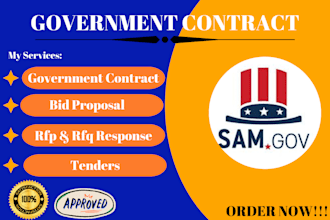 win and find uk government contract tender, tender research bid proposal writing