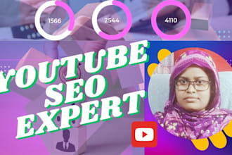do best youtube video SEO expert optimization monthly service