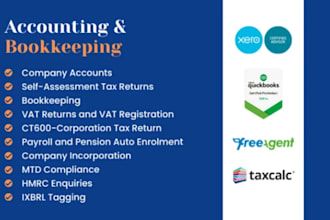 be your expert bookkeeper, UK accountant and tax consultant