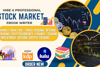 ghostwrite your stock market, options trading, forex trading, crypto trading