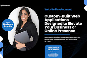 build a custom web application