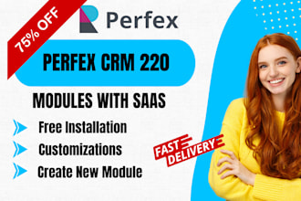 provide 220 perfex CRM modules with saas