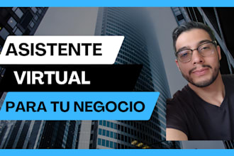 be your virtual assistant in english and spañish