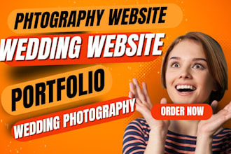 wedding photography portfolio photographer event booking party rental website