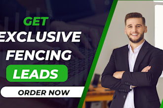 generate quality fencing leads design fencing  landing page sales funnel