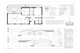 redraw floor plan, elevation, section and site plans in autocad 2d