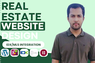 build real estate website in wordpress and integrate idx mls
