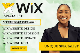 wix website design wix website redesign bespoke wix website wix web development