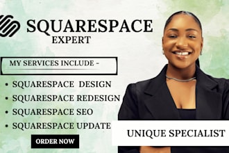 build squarespace website design squarespace redesign squarespace development