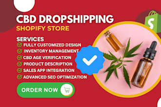 design cbd dropshipping store cbd shopify store cbd website cannabis website