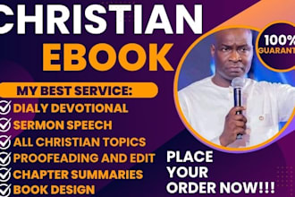 christian ghostwriting, daily devotional book writer, ghost ebook prayer journal