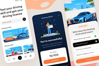 build a driving school app, driving instructor app, and driving game