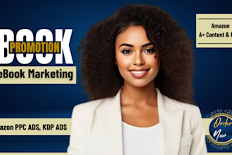 do book promotion and ebook marketing, amazon KDP ads or amazon PPC