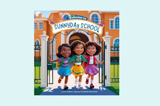interactive children book disney illustration 3d disney picture story book KDP