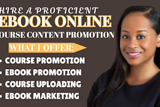 promote ebook online course content course website ebook marketing thinkific