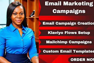 do email marketing klaviyo mailchimp campaigns email template