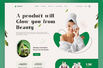 redesign skincare shopify store skincare beauty store skincare beauty website