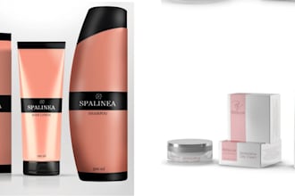 do design a skincare feminine cosmetic and product logo design