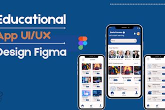 do app and web design on figma,webiste mockups,prototyping