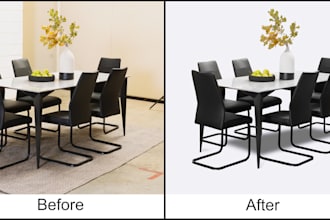 remove background from image, clipping path, white or transparent