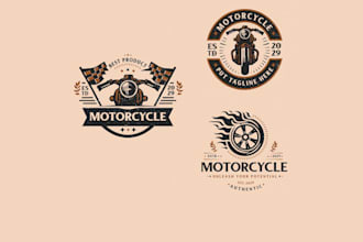 design high quality mc, biker, motorcycle logo with unlimited revision