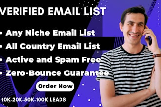 provide niche targeted email list d2d and b2b leads for conversions