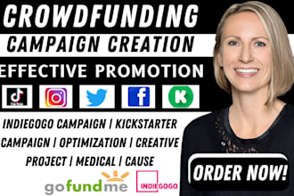 do crowdfunding campaign on kickstarter indiegogo gofundme fundraising campaign