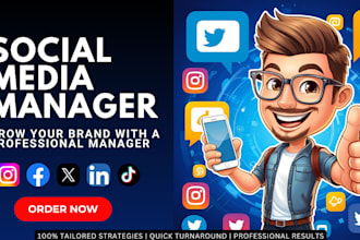 be your professional social media manager, content creator and brand strategist