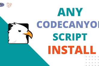 install and deploy your codecanyon laravel script and flutter app on your server