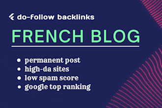 publish french guest post on high da french blog